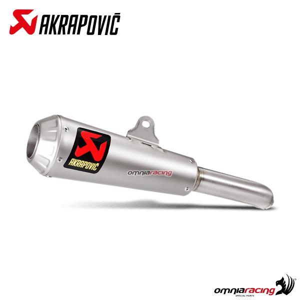 Akrapovic exhaust racing titanium for Kawasaki Ninja 250 SL/ Z 250 2015>2017