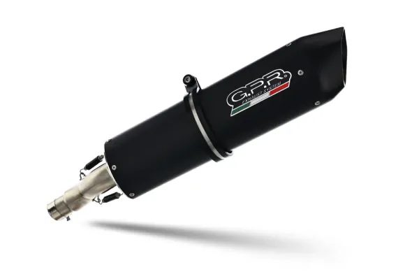 GPR exhaust approved matte black Furore BMW R1200GS/Adventure 2010-2012