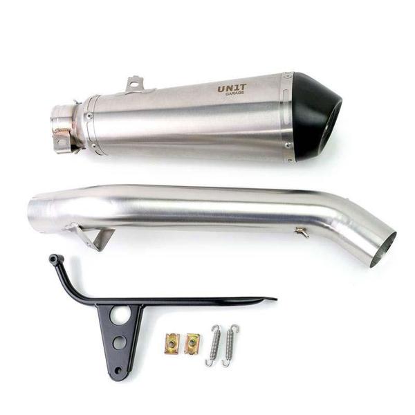 Unit Garage exhaust BMW R120 Xrambler 2006-2010 | steel approved high