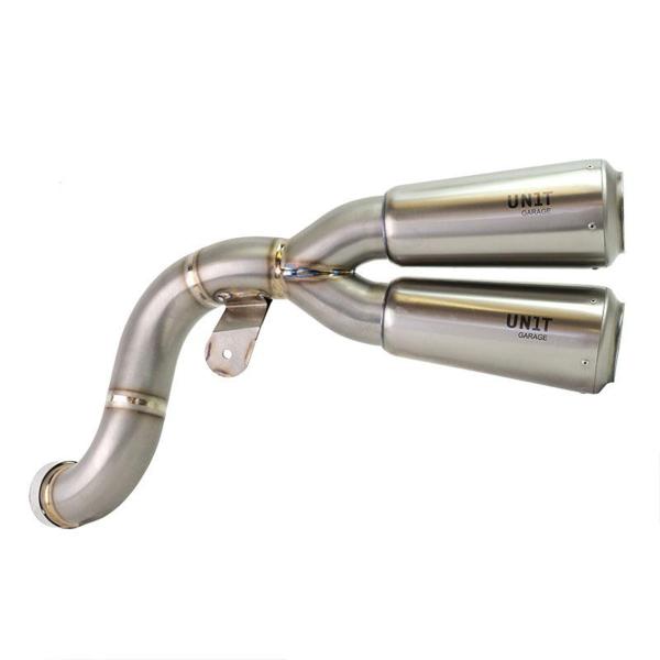 Unit Garage exhaust BMW RnineT Urban GS | titanium approved Double high