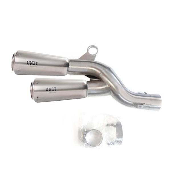 Unit Garage exhaust BMW R1200GS | titanium approved GP-Style