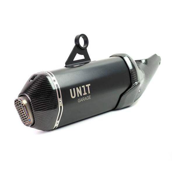 Unit Garage exhaust BMW R1200GS | black titanium approved RAD