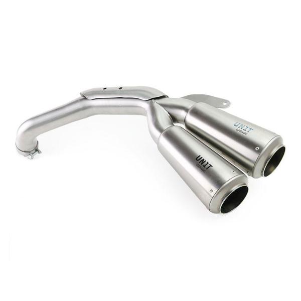 Unit Garage exhaust Moto Guzzi V85TT 2019-2023 | titanium approved