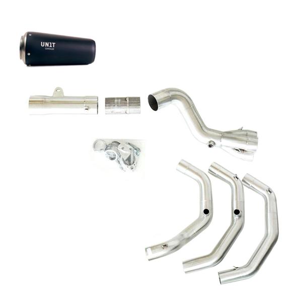 Unit Garage exhaust Yamaha MT09 2016-2021 | black titanium approved