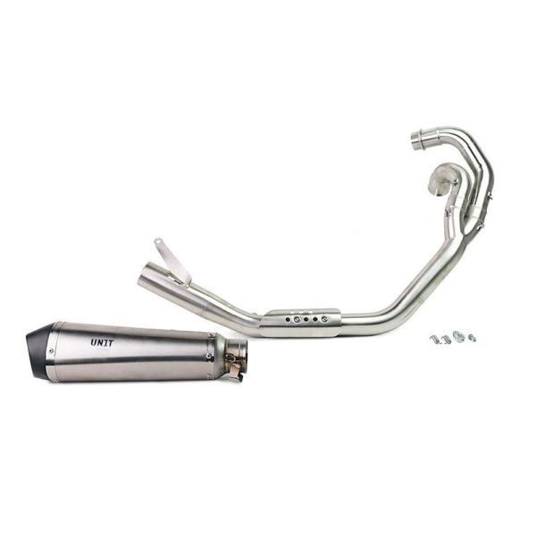 Unit Garage exhaust Triumph Scrambler 1200 XC/XE 2019-2023 | low