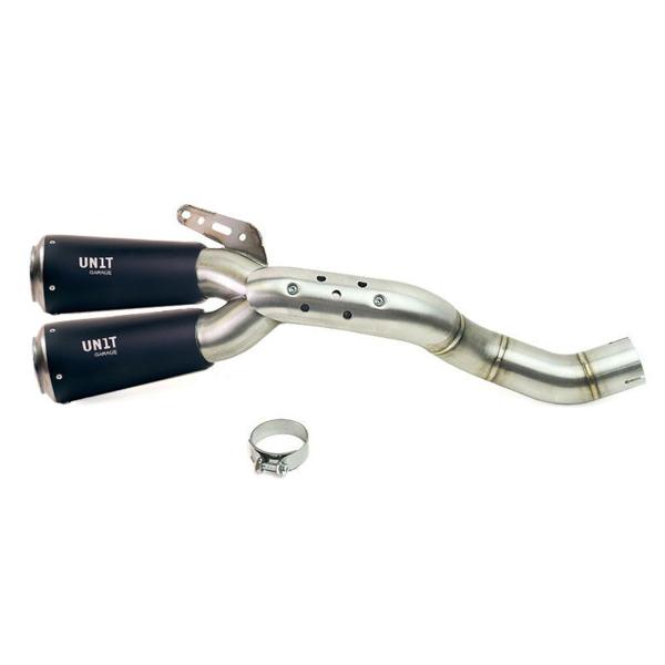 Unit Garage exhaust Harley Davidson Pan America 1250 | black titanium approved Double