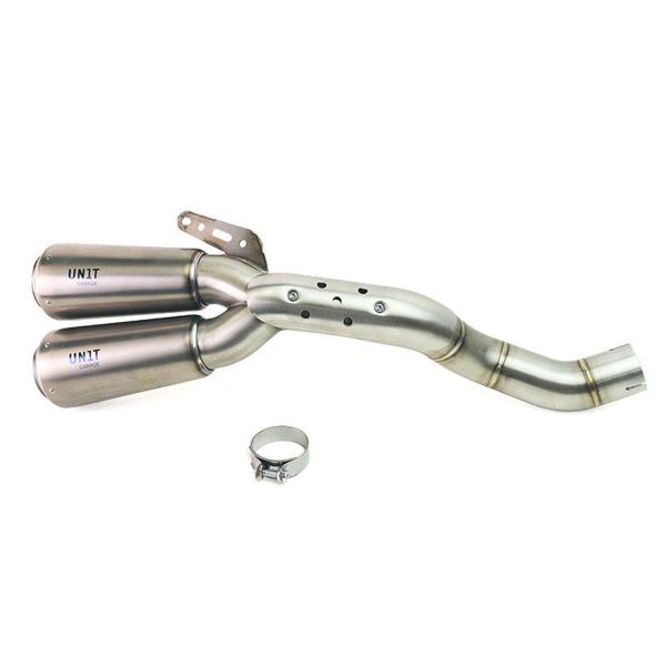 Unit Garage exhaust Harley Davidson Pan America 1250 | titanium approved Double