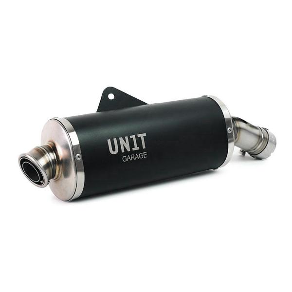 Unit Garage exhaust Aprilia Tuareg 660 2022-2024 | black titanium approved