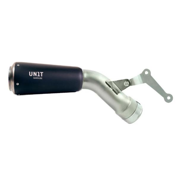 Unit Garage exhaust Honda CL500 | black titanium approved low