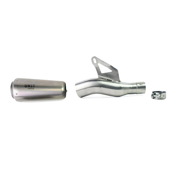 Unit Garage exhaust Triumph Speed 400 2024-2025 | titanium approved low