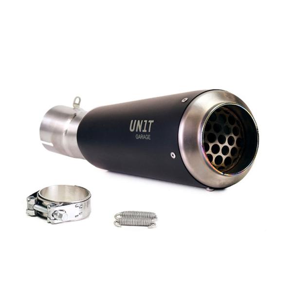Unit Garage exhaust BMW R12 NineT | black titanium approved short
