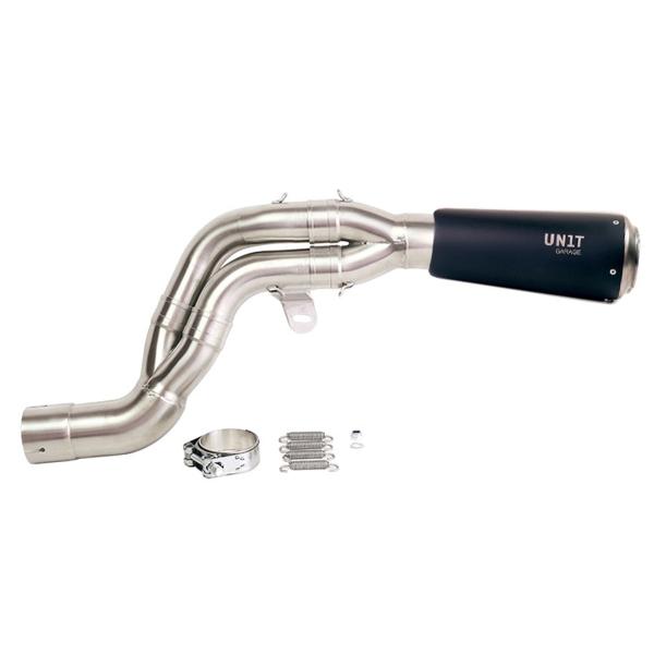 Unit Garage exhaust BMW R12 NineT | black titanium approved high