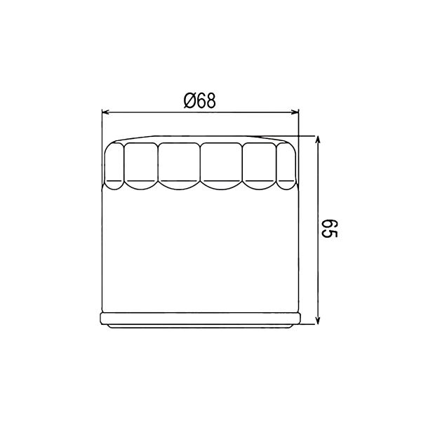 Filtro olio motore Peugeot Metropolis 400 2013-2018