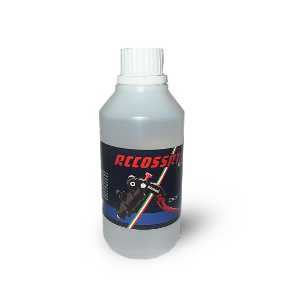 Accossato DOT4 Brake oil fluid for motorbikes/scooters 250ml