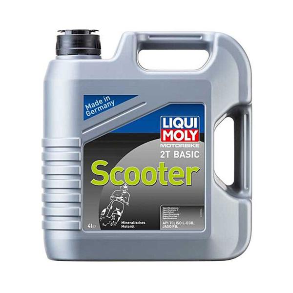 LIQUI MOLY Engine Oil Basic Scooter 2T 4L mineral