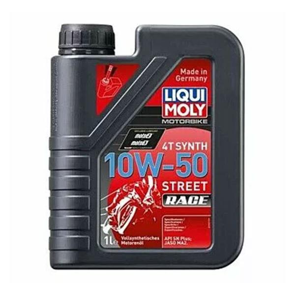LIQUI MOLY Engine Oil 10W-50 Street Race 4T 1L synthetic