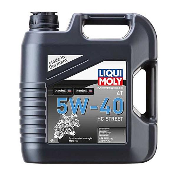 LIQUI MOLY Engine Oil 5W-40 HC Street 4T 4L synthetic