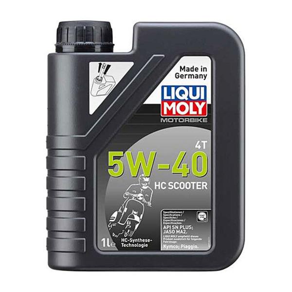 LIQUI MOLY Engine Oil 5W-40 HC Scooter 4T 1L synthetic