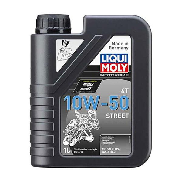 LIQUI MOLY Engine Oil 10W-50 Street 4T 1L synthetic
