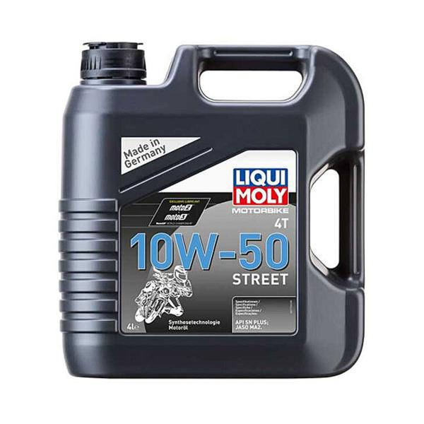 LIQUI MOLY Olio Motore 10W-50 Street 4T 4L sintetico
