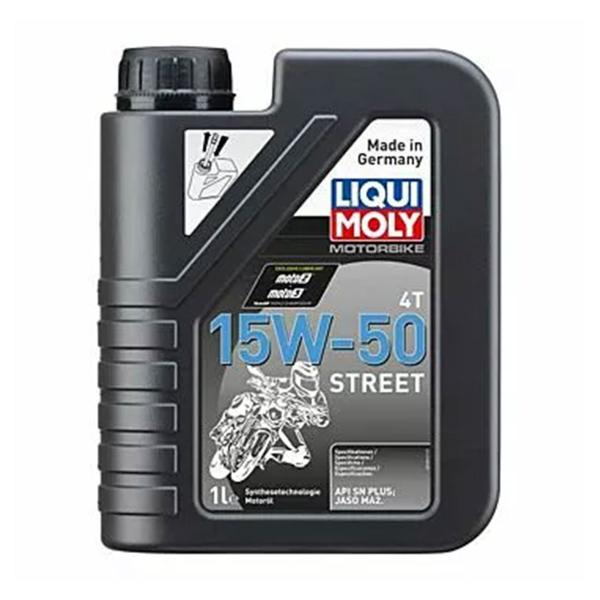 LIQUI MOLY Engine Oil 15W-50 Street 4T 1L synthetic