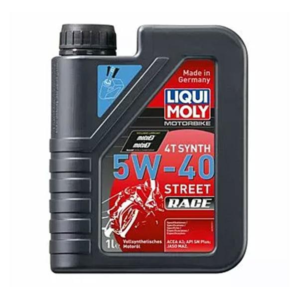 LIQUI MOLY Engine Oil 5W-40 Street Race 4T 1L synthetic