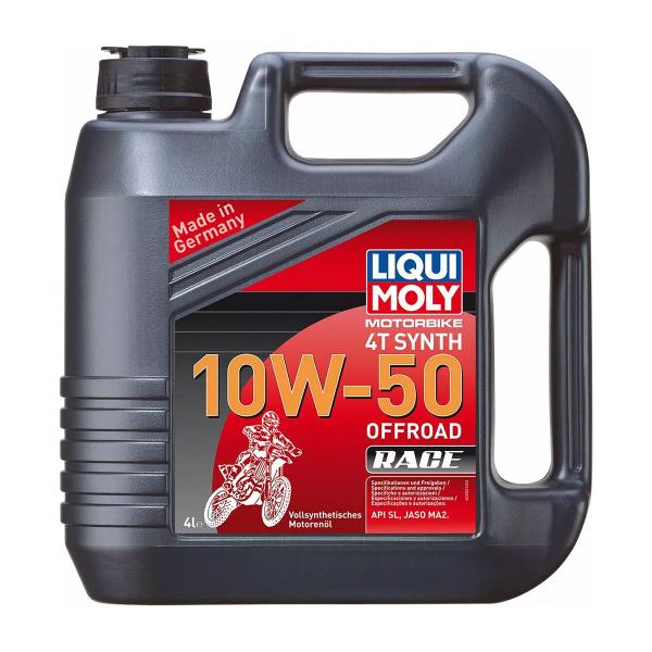 LIQUI MOLY Engine Oil 10W-50 Offroad Race 4T 4L synthetic