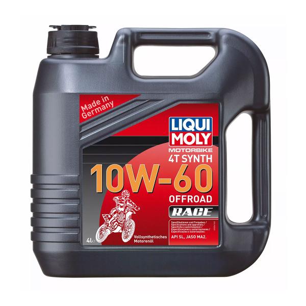 LIQUI MOLY Engine Oil 10W-60 Offroad Race 4T 4L synthetic