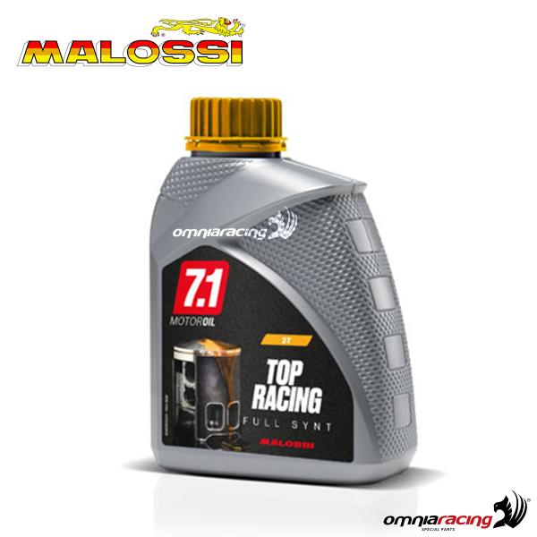 Olio motore Malossi 7.1 2T Top Racing Full SYNT 1Litro