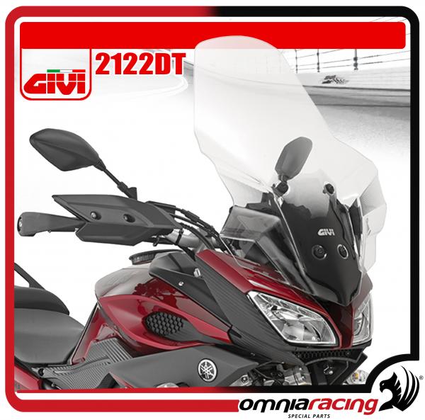 Givi Parabrezza Alto / Cupolino Trasparente con Attacchi per Yamaha MT-09 Tracer / Fj-09 2015>