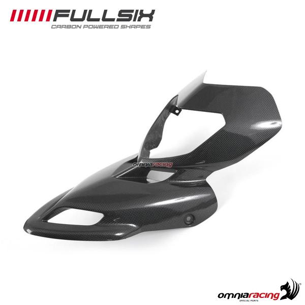 Cupolino Fullsix in fibra di carbonio con finitura lucida per Ducati Hypermotard 1100/796 2007>2012
