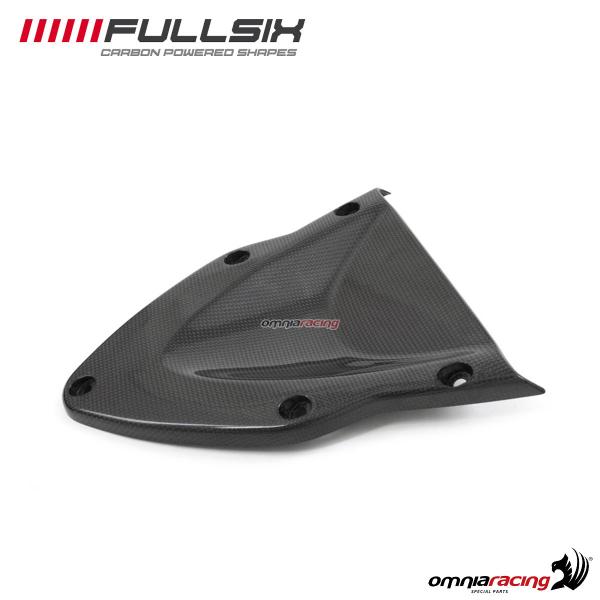 Chiusura inferiore cupolino Fullsix in fibra carbonio finitura lucida Ducati Hypermotard 1100/796
