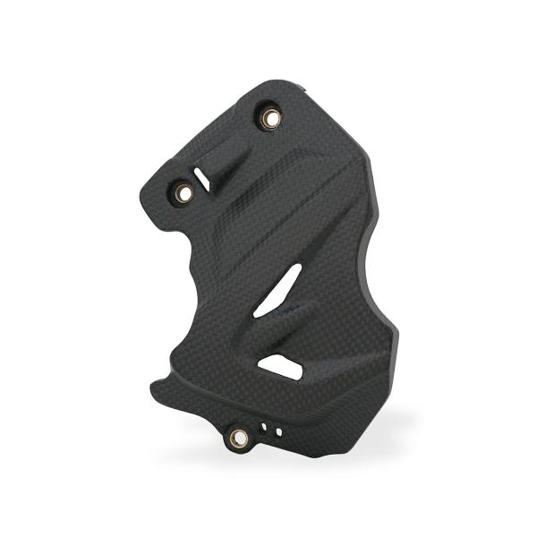 CNC Racing matt carbon front sprocket cover Ducati DesertX 937 2022-2024