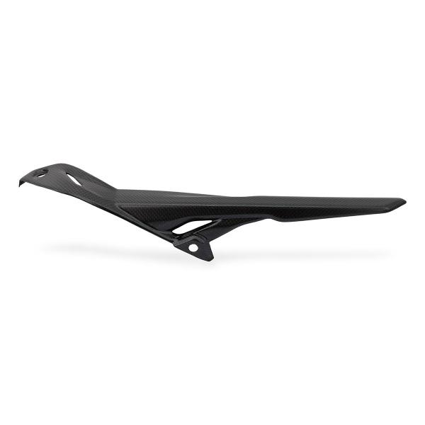 CNC Racing matt carbon upper chain protection Ducati Monster 937 2021-2024