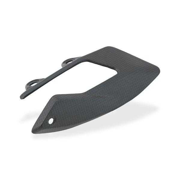 CNC Racing matt carbon front chain protection Ducati Multistrada V4 Pikes Peak 2022-2024