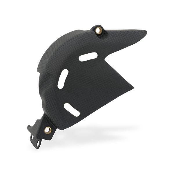 CNC Racing matt carbon front sprocket cover Ducati Panigale V4 2018-2024