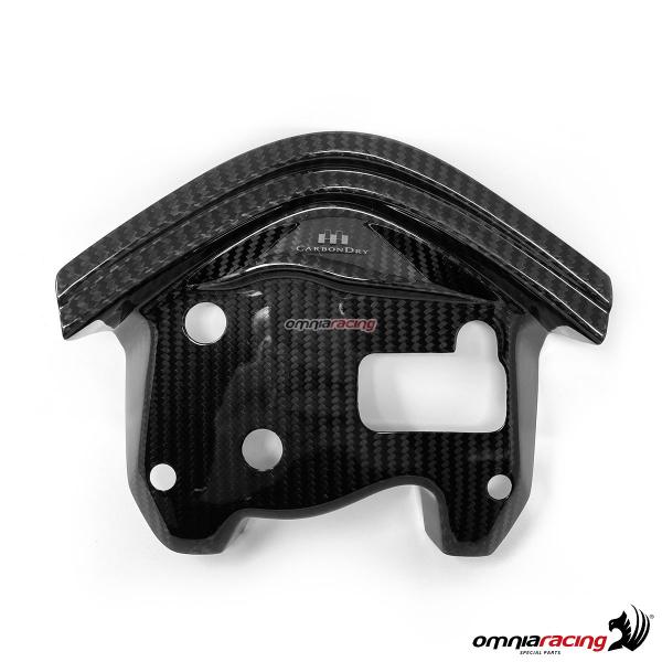 CarbonDry instrument dashboard cover in glossy carbon for KTM 690 Supermoto Prestige