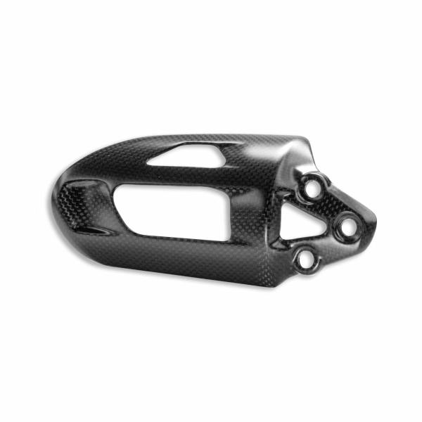 Carbon fiber cover for rear shock absorber Ducati Panigale V2 2020-2024
