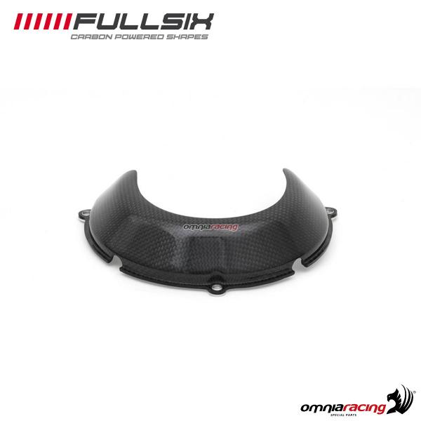 Protezione cover frizione Fullsix in fibra di carbonio lucido Ducati Hypermotard 1100/796