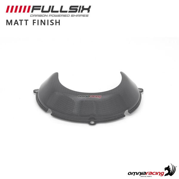 Protezione cover frizione Fullsix in fibra di carbonio finitura opaca Ducati Hypermotard 1100/796