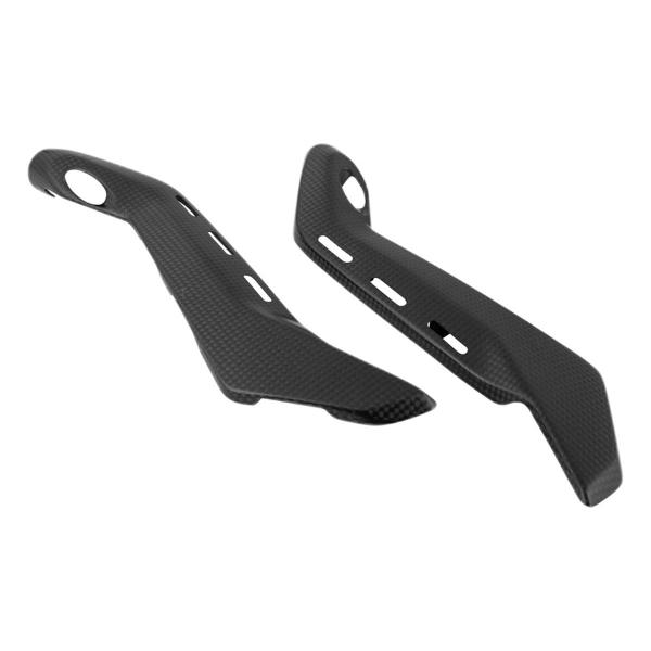 Fianchetti sotto serbatoio Lightech carbonio opaco Ducati Panigale V4 2018-2024