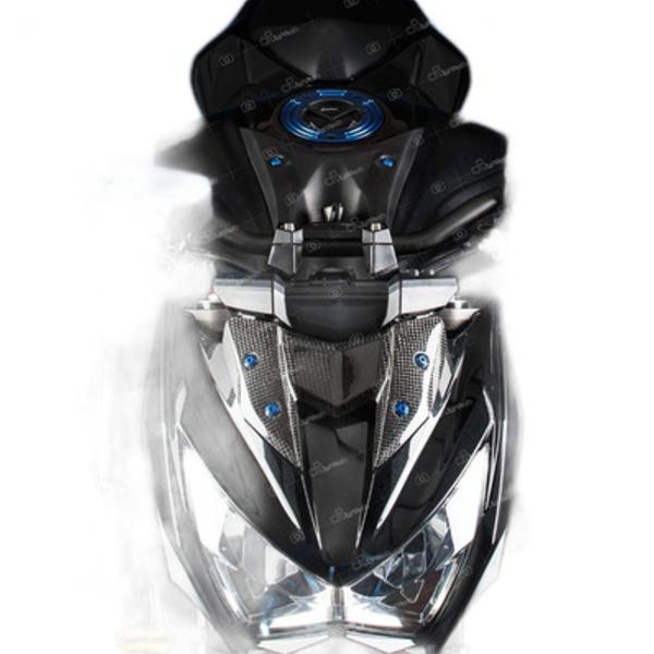 frontalino Copri Strumenti Lightech carbonio Kawasaki Z800 2013-2016