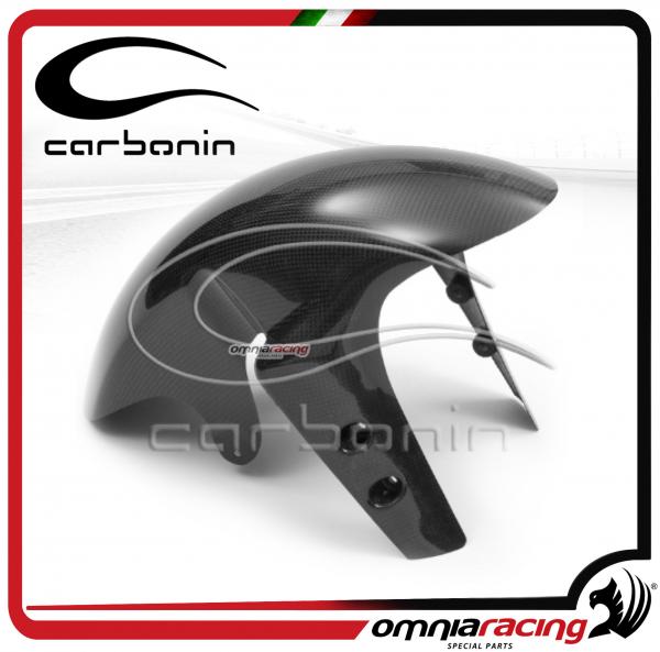 Carbonin front mudguard in glossy carbon fibre for Yamaha YZF R1 / R1M 2015>