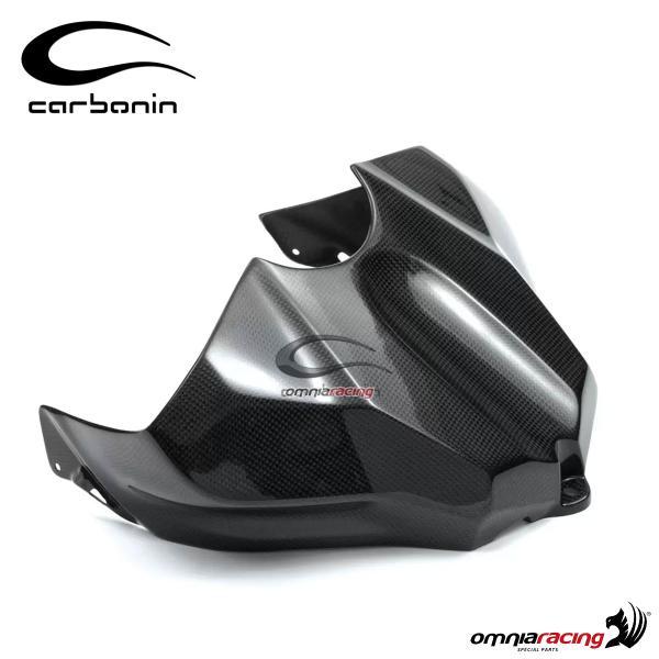 Carbonin airbox cover in carbon fiber for Yamaha YZF R1 2015>2018