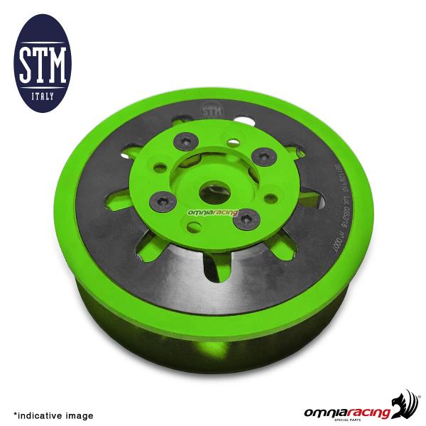 CLG STM green color off-road clutch with discs for Kawasaki KX250F 2021>