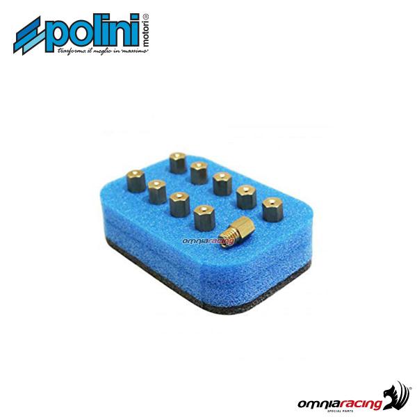Polini set 10 Jets Maximum Mikuni from 130 to 175 increased 5