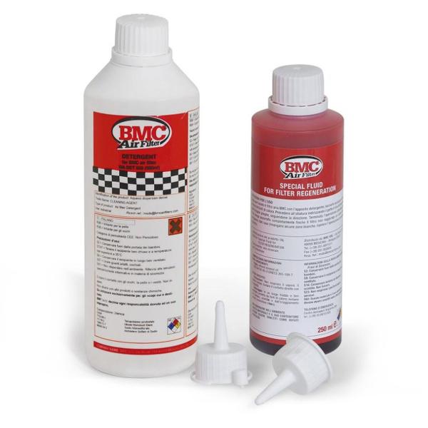 Bmc Kit Lavaggio per filtri aria Completo (Detergente + Olio)