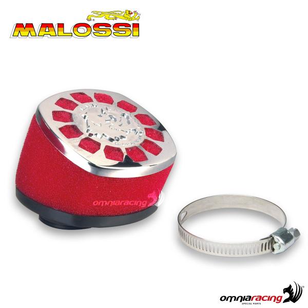 Malossi air filter Red filter E14 inclined 30 degrees for PHBG 19-PHBD 14 carburettors