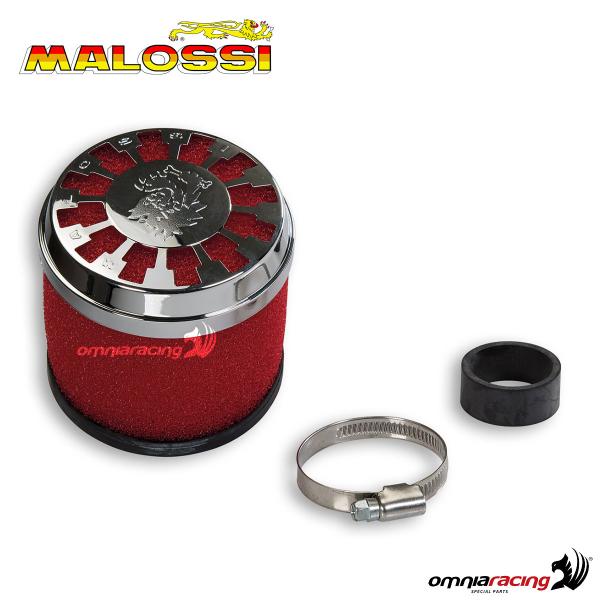 Malossi air filter Red filter E13 diameter 32/38mm straight for PHVA/B-PHBN-PHBG-PHBL carburettors