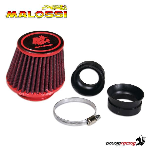 Malossi filtro aria Red filter E18 diametro 42/50/60mm per carburatori PHBH-MIKUNI-KEIHIN